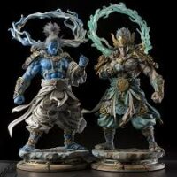 Mythlok - Fujin fugurine