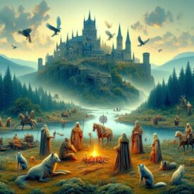 Iconic Imagery representing Central European Mythology