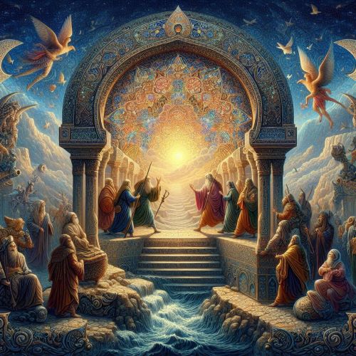 An image representing Iranian mythology