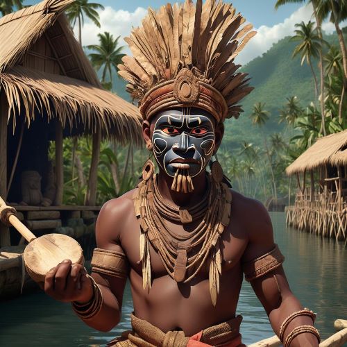 Senegambian (Serer, Wolof, Kru & Lobi) Mythology Tribal imagery representing Senegambian mythology