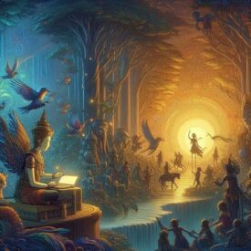 Malaysian_ Traditional motifs representing Malaysian mythology