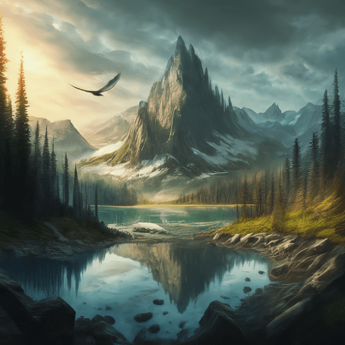 North American Mythology Image inspired by North American mythology