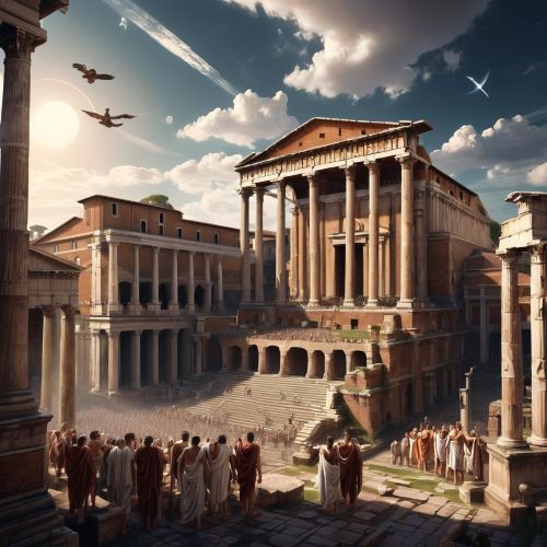 Roman Mythology Classical imagery representing Roman mythology