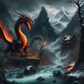 Slavic_ Classic imagery representing Slavic Mythology