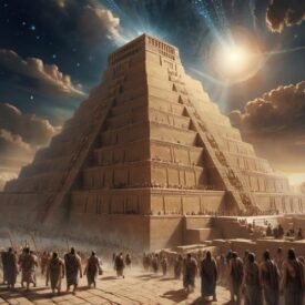 Summerian_ Ancient pyramid representing Sumerian mythology