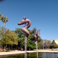 Mythlok - Boitata sculpture