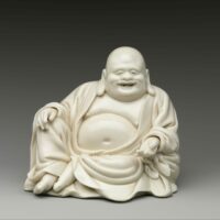 Figurine of The famous laughing buddha of China, Budai