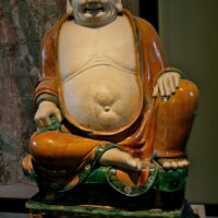 Idol of The famous laughing buddha of China, Budai