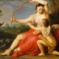 Becky Driscoll (German-born actress Dana Wynter) and Dr. Miles Bennell (American actor Kevin McCarthy) hold hands and run from unseen terror in a film still from the horror motion picture 'Invasion of the Body Snatchers,' directed by Don Siegel, 1956. The film concerns tells the story of a doctor who returns to his small town home to discover that some of his neighbors seem to have been replaced by alien duplicates. (Photo by Allied Artists/Getty Images)