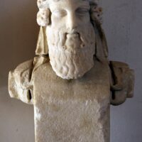 Mythlok - Liber bust Bust of the Roman god of Wine Liber