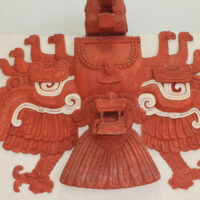 Mythlok - Vucub Caquix sculpture