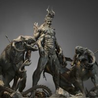 Mythlok - Aeshma figurine