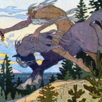 Mythlok - Koschei drawing