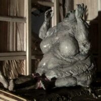 Statue of the horrifying Batibat from Philippine mythology