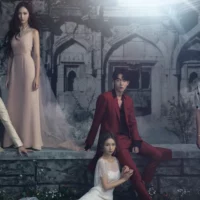 Actors from the Korean TV series &ldquo;The Bride of Habaek&rdquo; portraying Habaek and other characters.