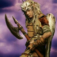 Cosplay artist as Habagat, symbolizing the force of monsoon winds in Filipino folklore.