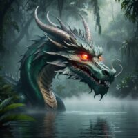 Dragon spirit of Tasik Chini lake folklore