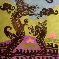 Art of Naga Tasik Chini : The Lake Dragon