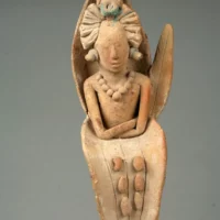 Statue of Hun Hunahpu, the Mayan Maize God.