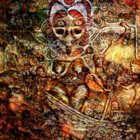 Ancient-art of Bugan, the fertility goddess in traditional form