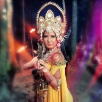 Mythological artwork of Burigadang Pada Sinaklang Bulawan, the goddess associated with desire for gold and material riches