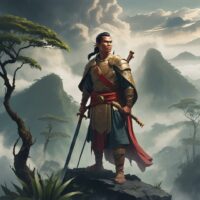 Portrait of Buyong Matanayon The Skilled Swordsman