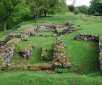 Ruins of a temple once dedicated to Nodens.