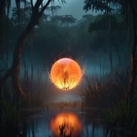 Picture depicting Santelmo The Fireball Spirit