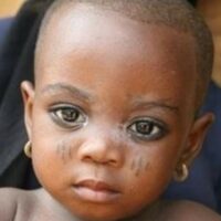 Child considered an Abiku from Yoruba Mythology