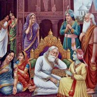 Painting of King Dasharatha