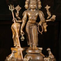 Figurine of Indian god Dattatreya