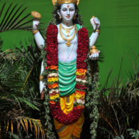 An idolof the Indian God of Ayurveda, Dhanvantri