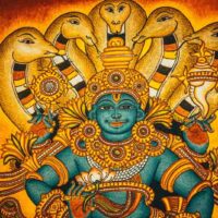 Mythlok - Kashyapa traditional Traditional painting of Rishi Kashyapa