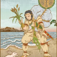 An image of the Japanese god Okuninushi