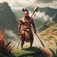 Pumbakhayon, the Ifugao warrior from Philippine mythology.