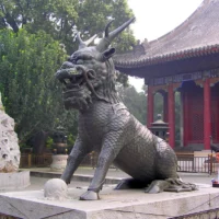 Statue of the Chinese Qilin