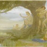 A painting with Greek King Admetus