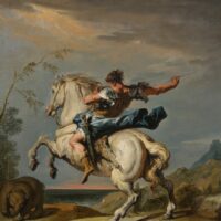 An classic painting of Arcas