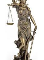 Figurine showing Astraea the Greek goddess