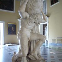 Statue of the Greek Titan Atlas