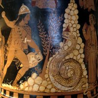 Mythlok - Cadmus pottery Classical pottery involving the Greek and Phoenician hero Cadmus