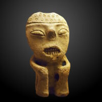 An idol of the Amazonian forest spirit Chullachaki