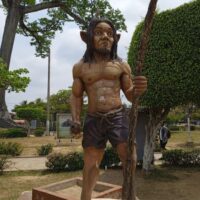 An idol of the Amazonian forest spirit Chullachaki