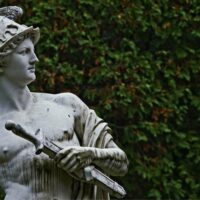 Statue of the Greek God Hermes