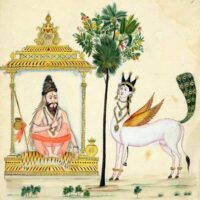 Classical painting of Rishi Jamadgini