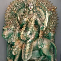 Mythlok - Katyayani idol An idol of the Indian Goddess Katayani