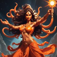 Image of Goddess Kushmanda