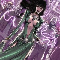 Morgan le Fay depicted in comics