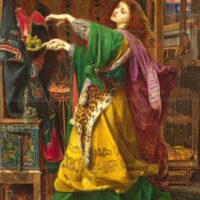 Painting of Morgan le Fay