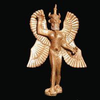 Bronze figurine of Pazuzu